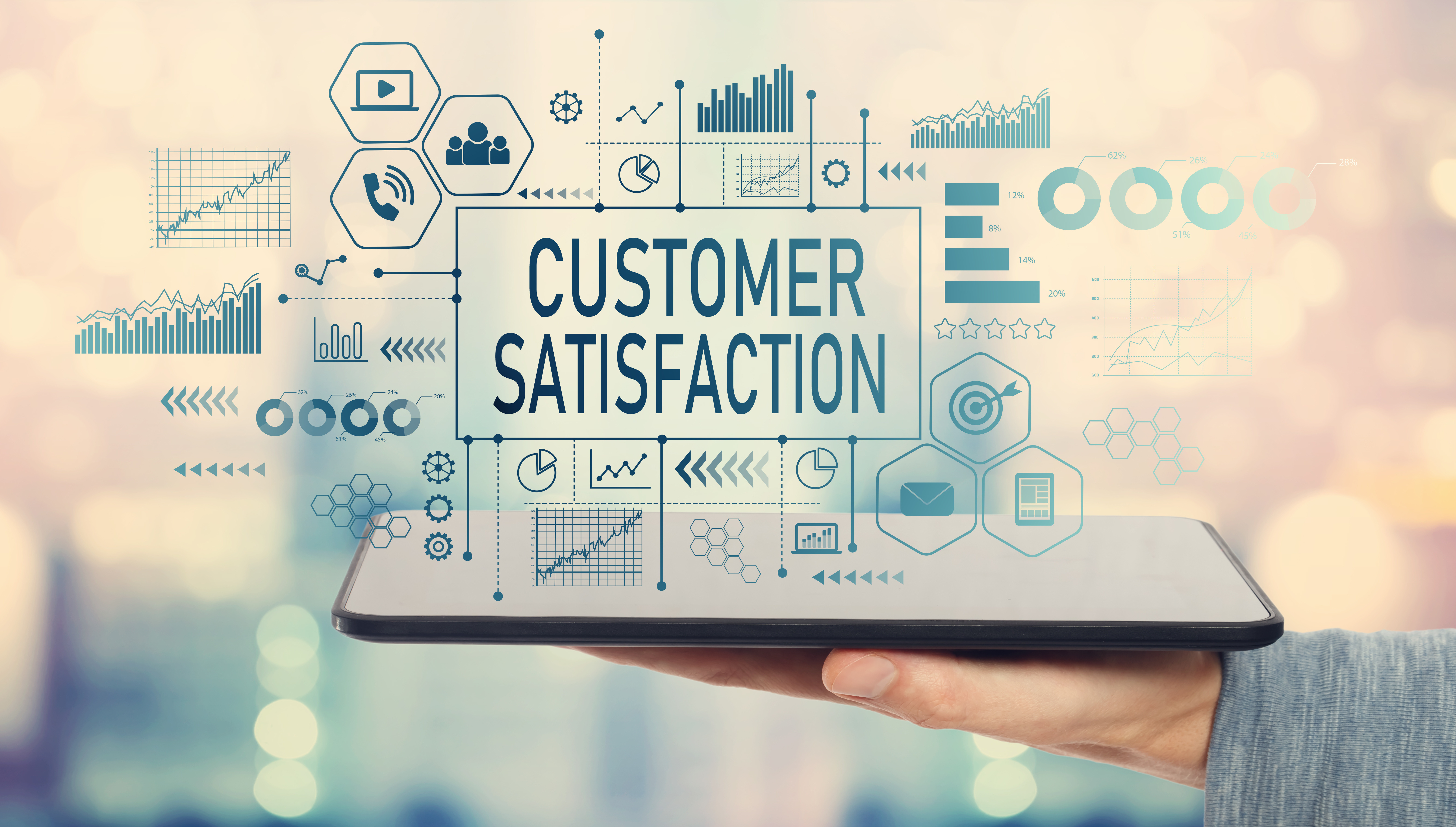 Customer satisfaction with tablet computer